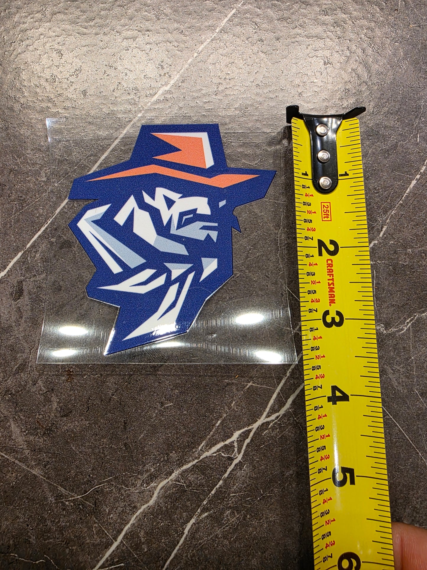 UTEP Miners Logo Decal – Modern Miner Design | UV DTF Transfer