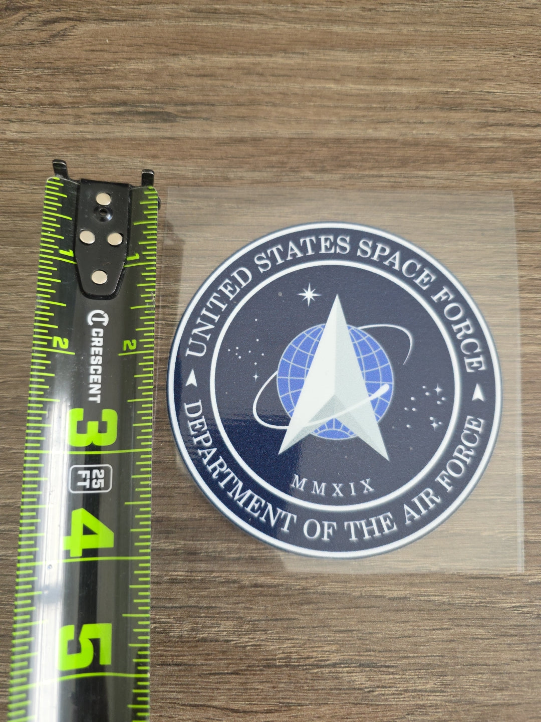 US Space Force Seal – 4x4 UV DTF Decal