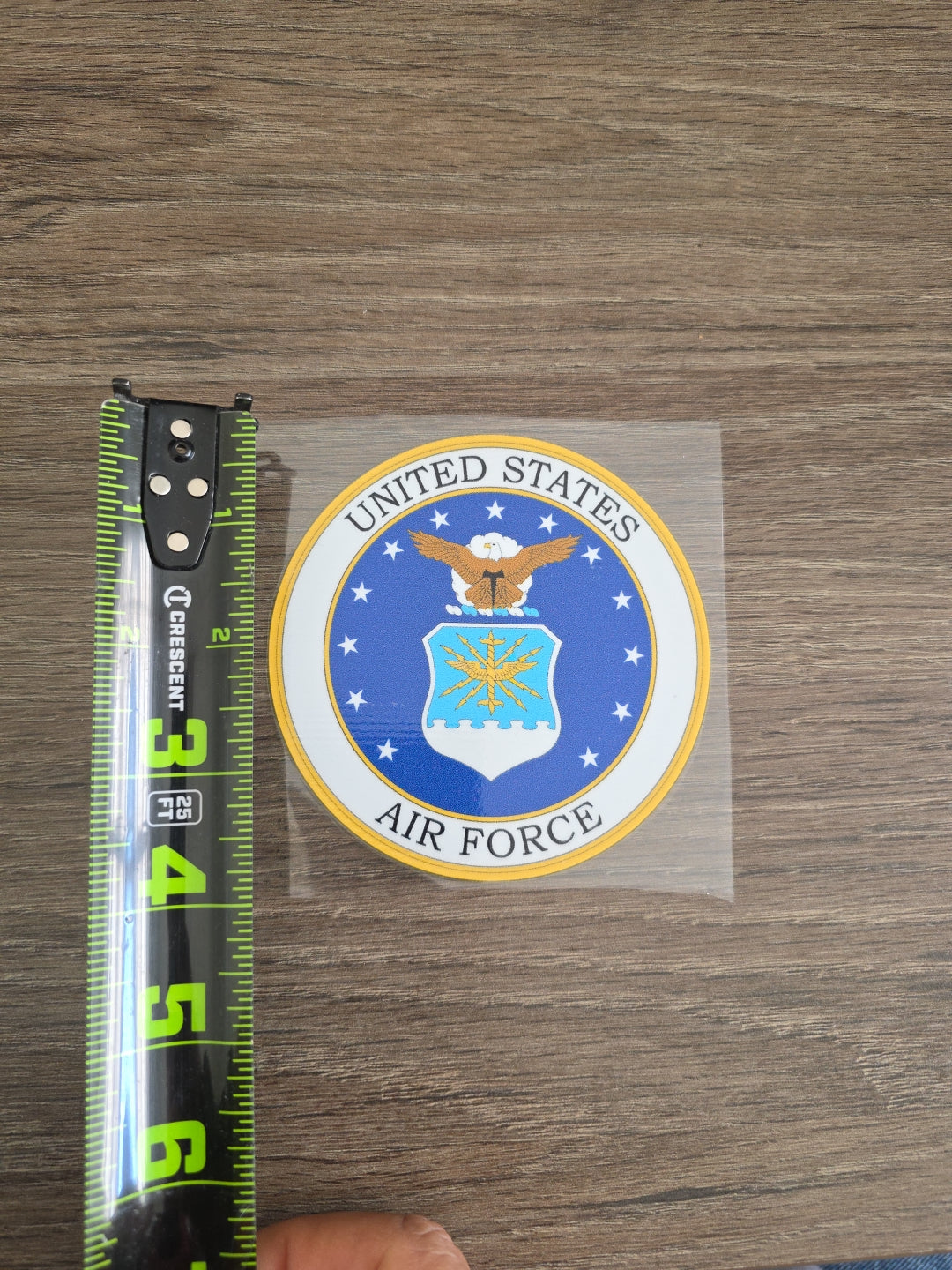 US Air Force Seal – 4x4 UV DTF Decal