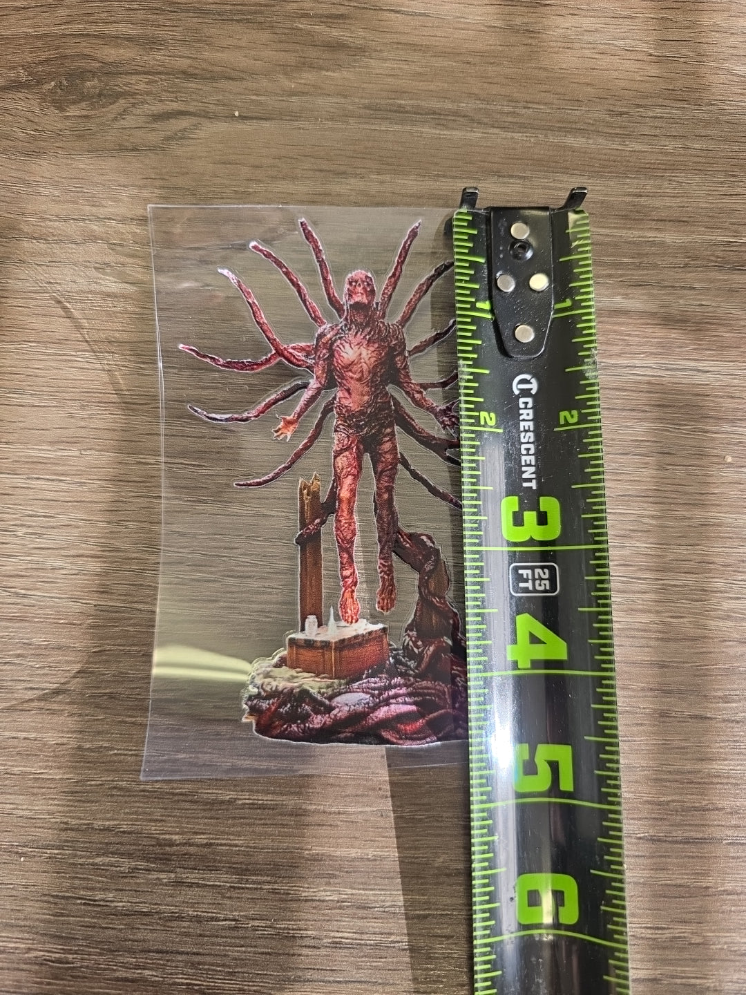 Stranger Things Vecna UV DTF Transfer – Upside Down Villain Design for Hard Surfaces