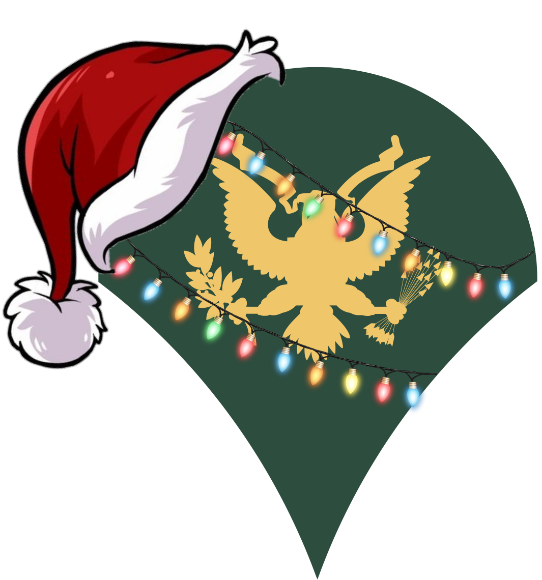 Military Rank Christmas Ornament