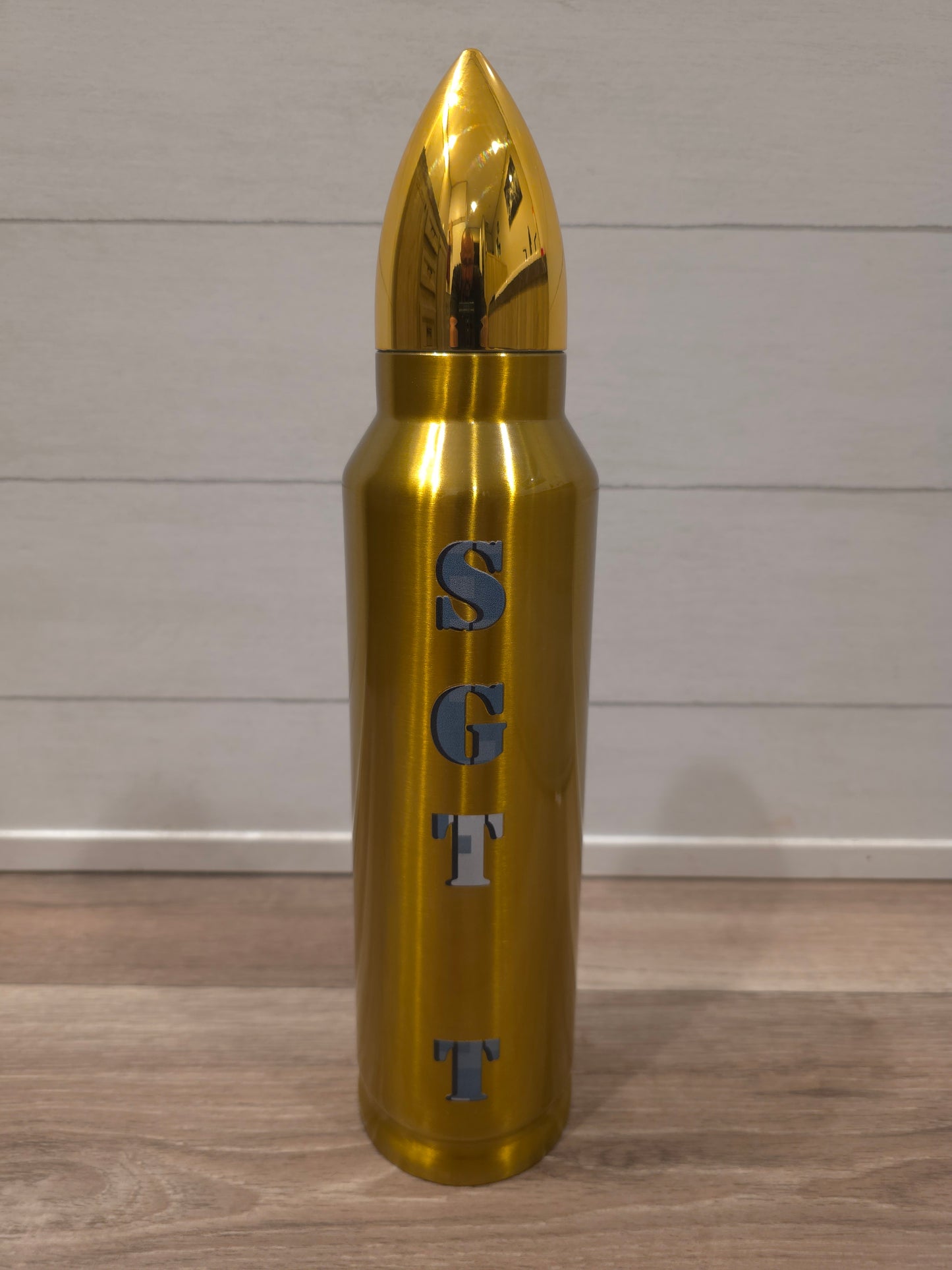 32oz "ON POINT" BULLET TUMBLER Brass