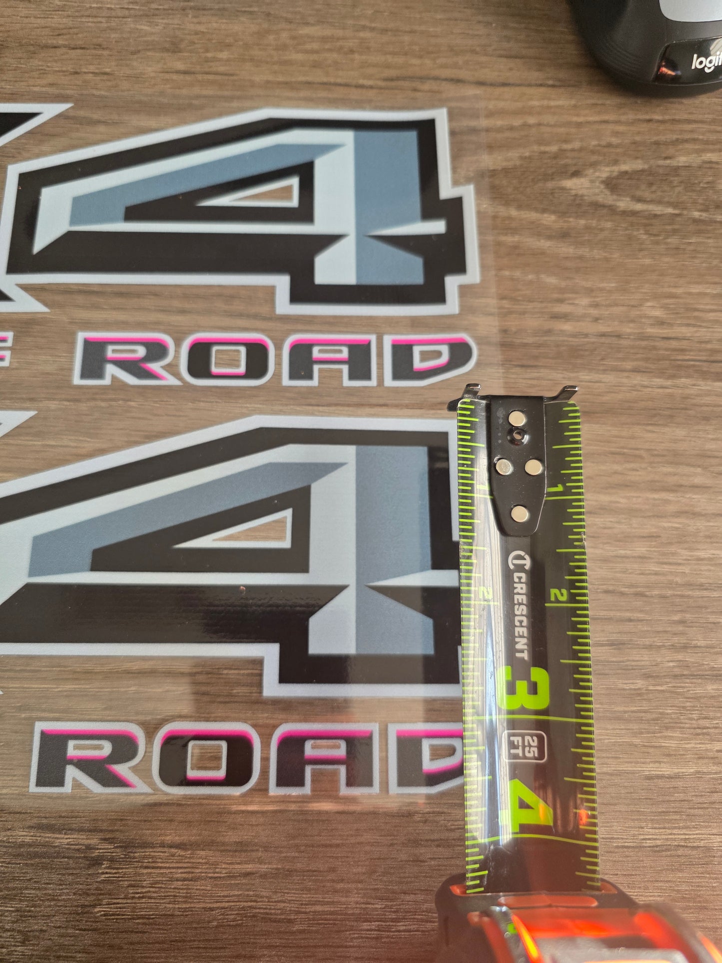 2pc FX4 Off Road – Custom Color 4x4 UV DTF Decal Set for Ford Trucks