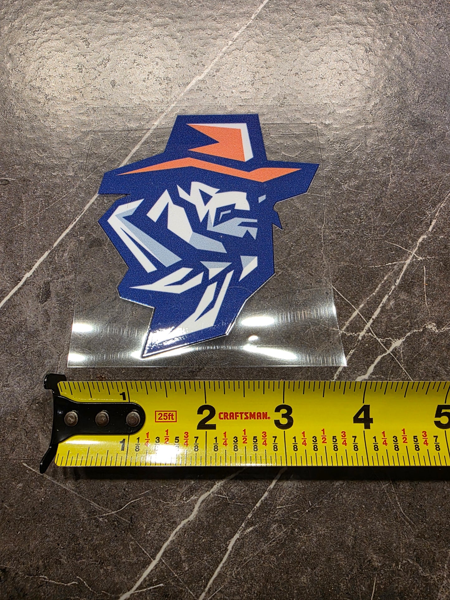 UTEP Miners Logo Decal – Modern Miner Design | UV DTF Transfer