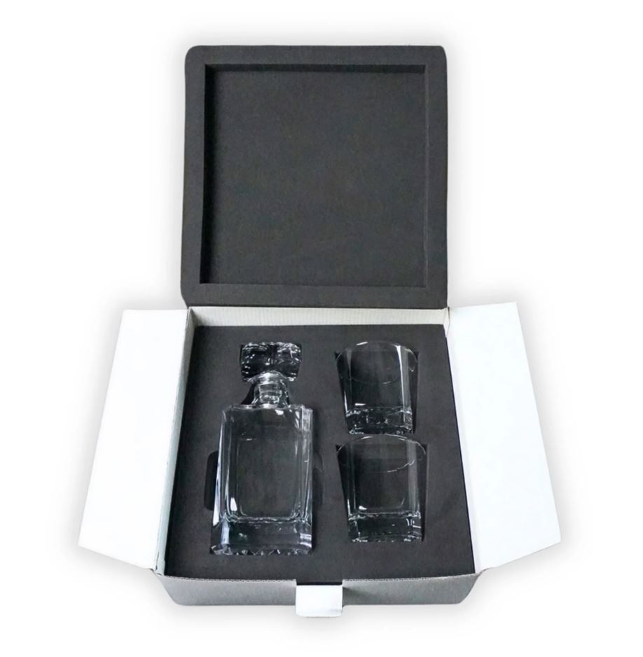 Whiskey Decanter Set 2Pc and 4Pc