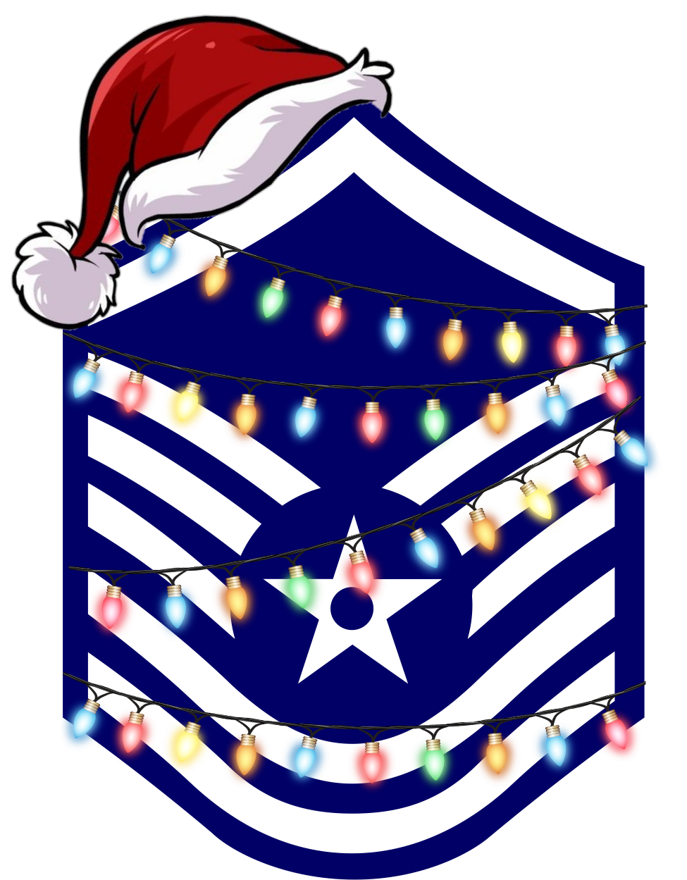 Military Rank Christmas Ornament