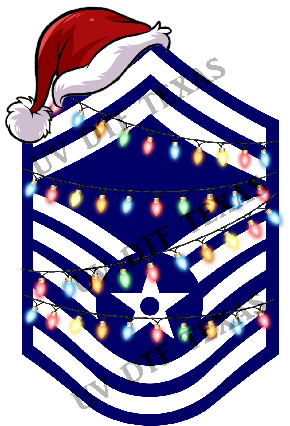 Military Rank Christmas Ornament
