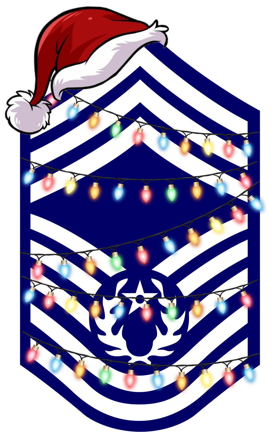 Military Rank Christmas Ornament