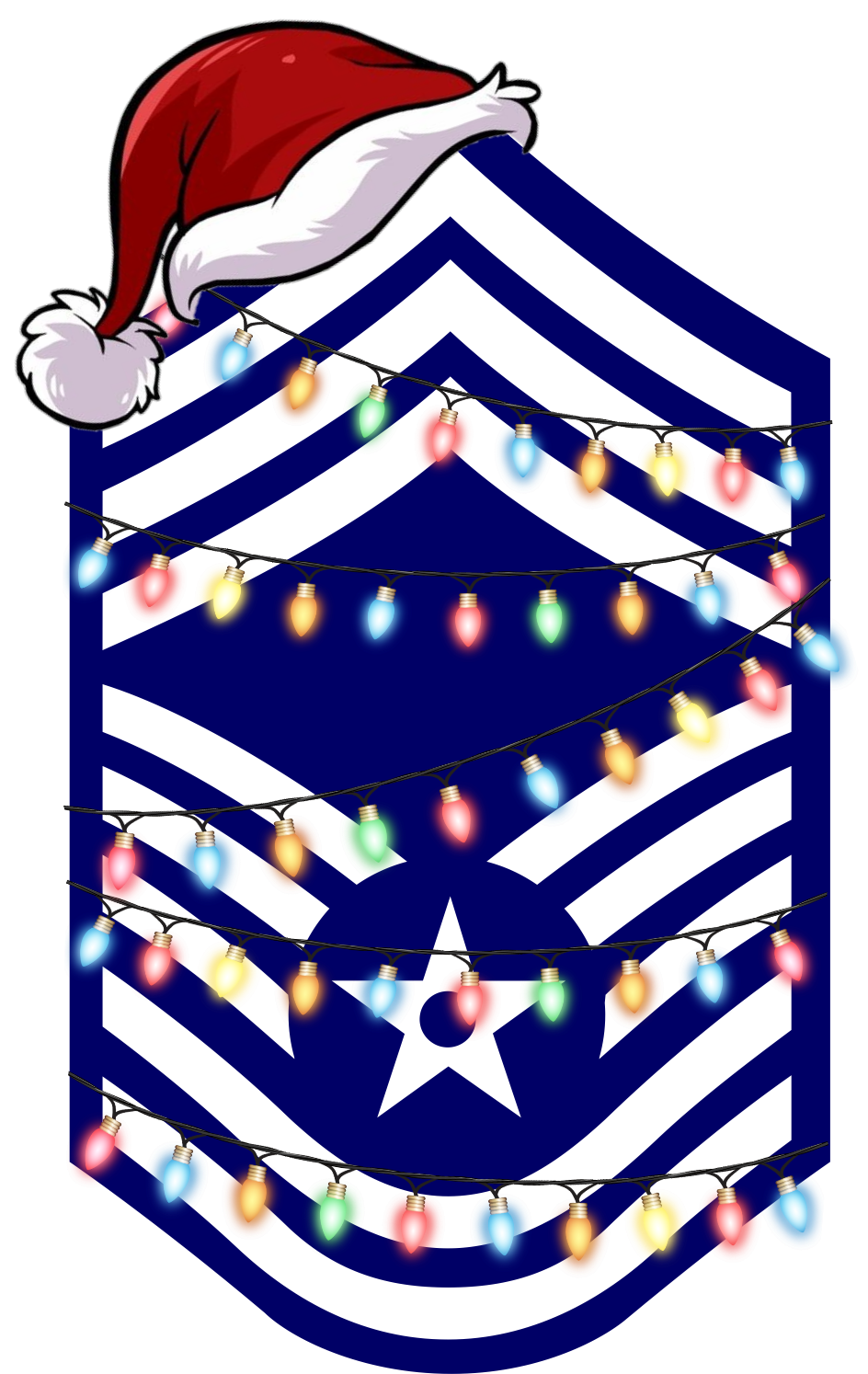 Military Rank Christmas Ornament