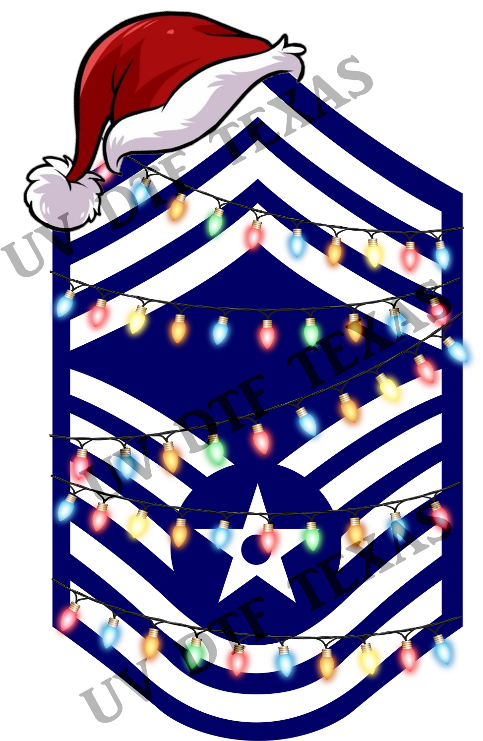 Military Rank Christmas Ornament