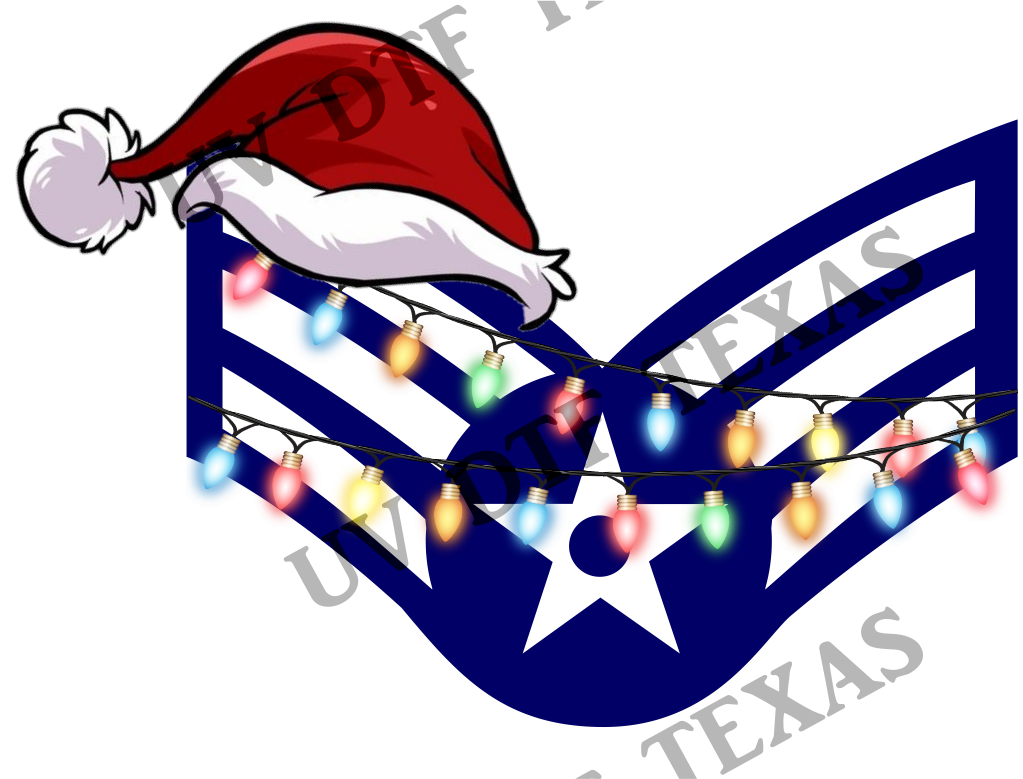 Military Rank Christmas Ornament
