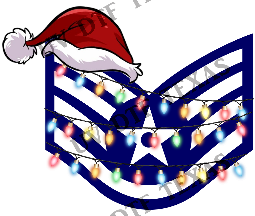 Military Rank Christmas Ornament