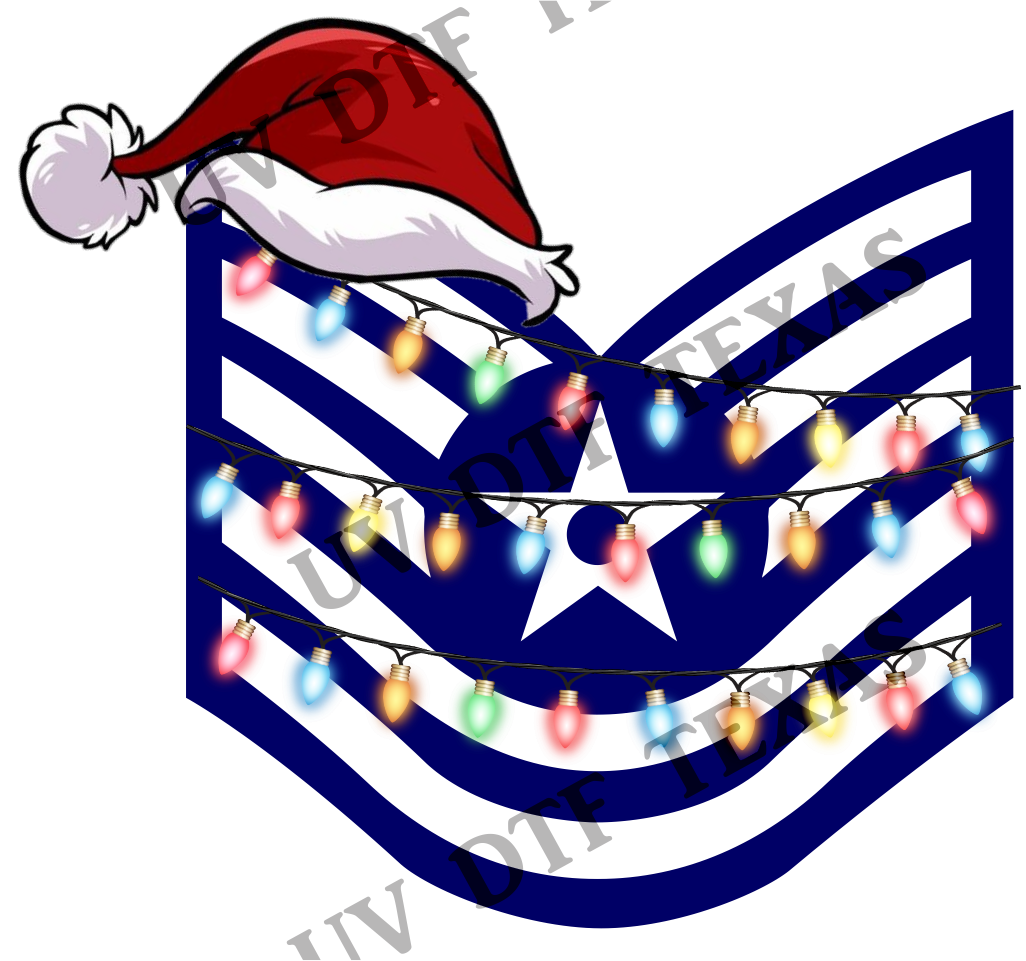 Military Rank Christmas Ornament