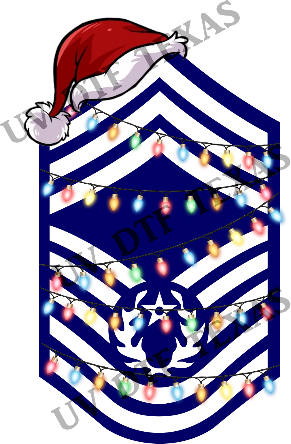 Military Rank Christmas Ornament