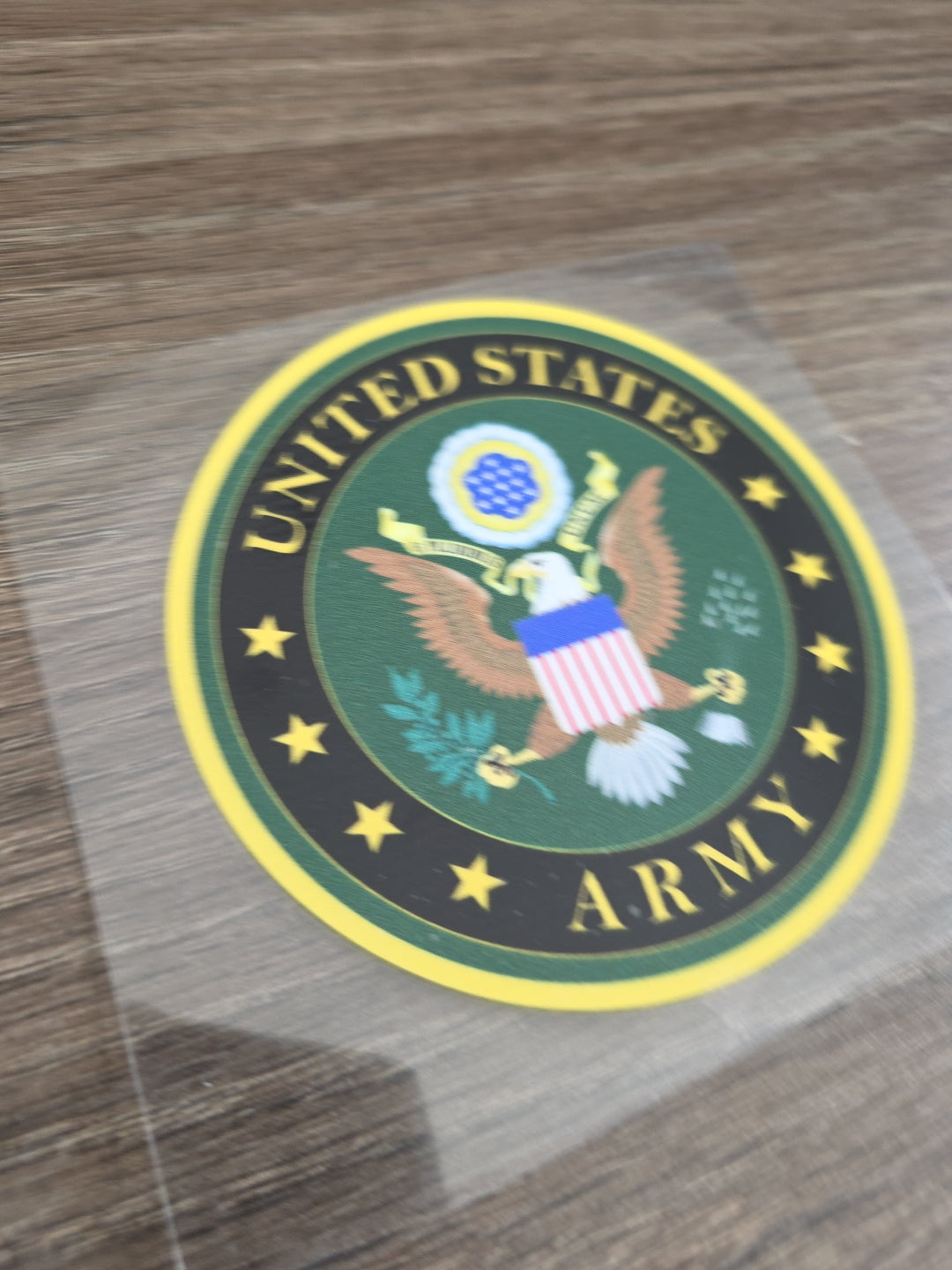 US Army Seal – 4x4 UV DTF Decal