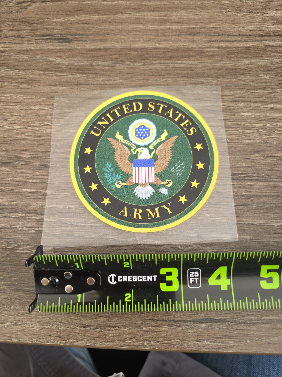 US Army Seal – 4x4 UV DTF Decal