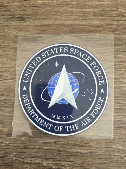 US Space Force Seal – 4x4 UV DTF Decal