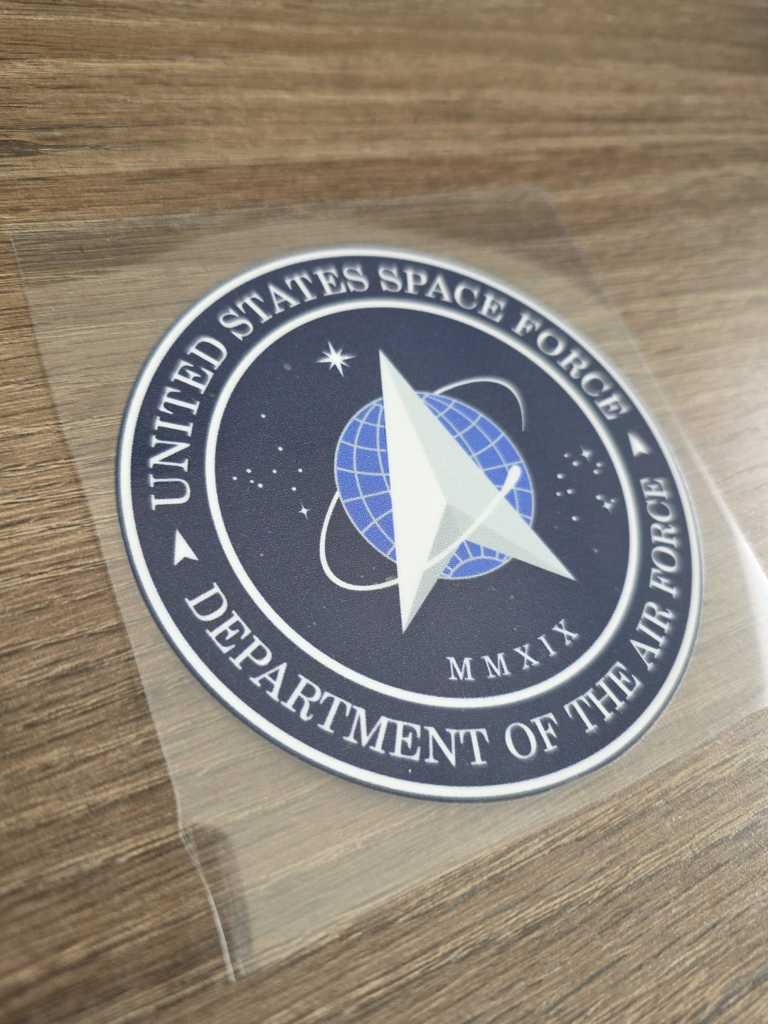 US Space Force Seal – 4x4 UV DTF Decal