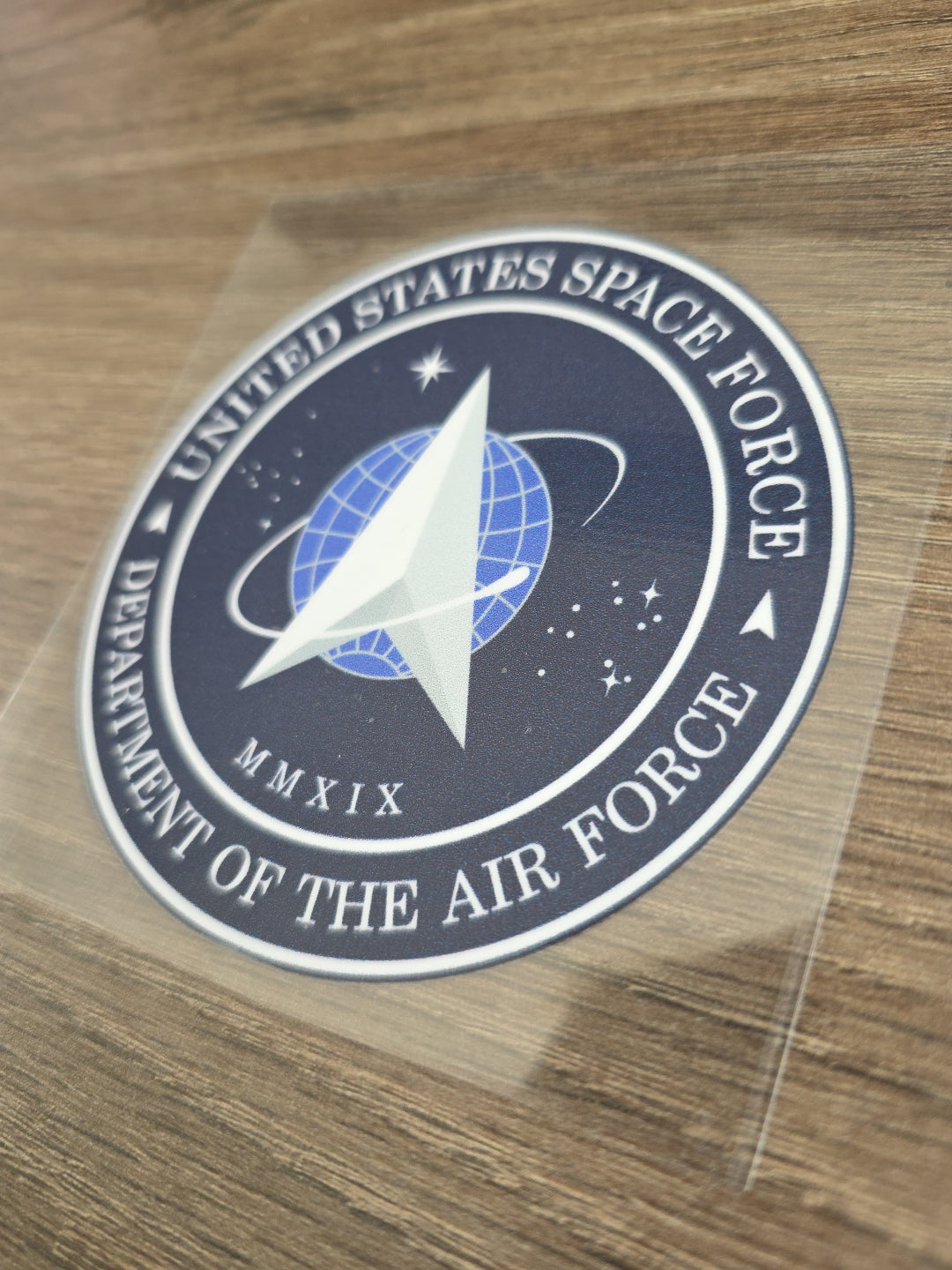 US Space Force Seal – 4x4 UV DTF Decal