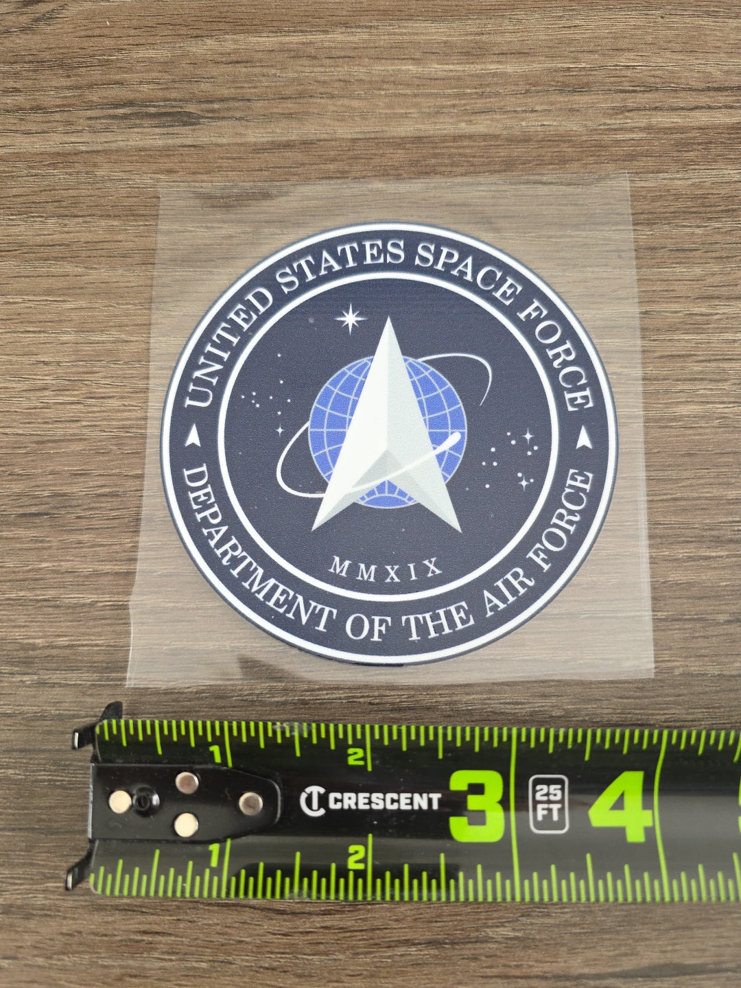 US Space Force Seal – 4x4 UV DTF Decal