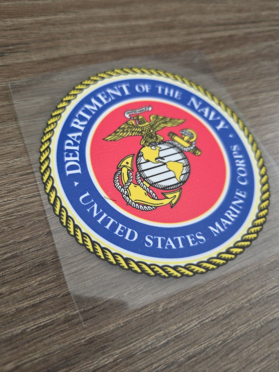 US Marine Corps Seal – 4x4 UV DTF Decal