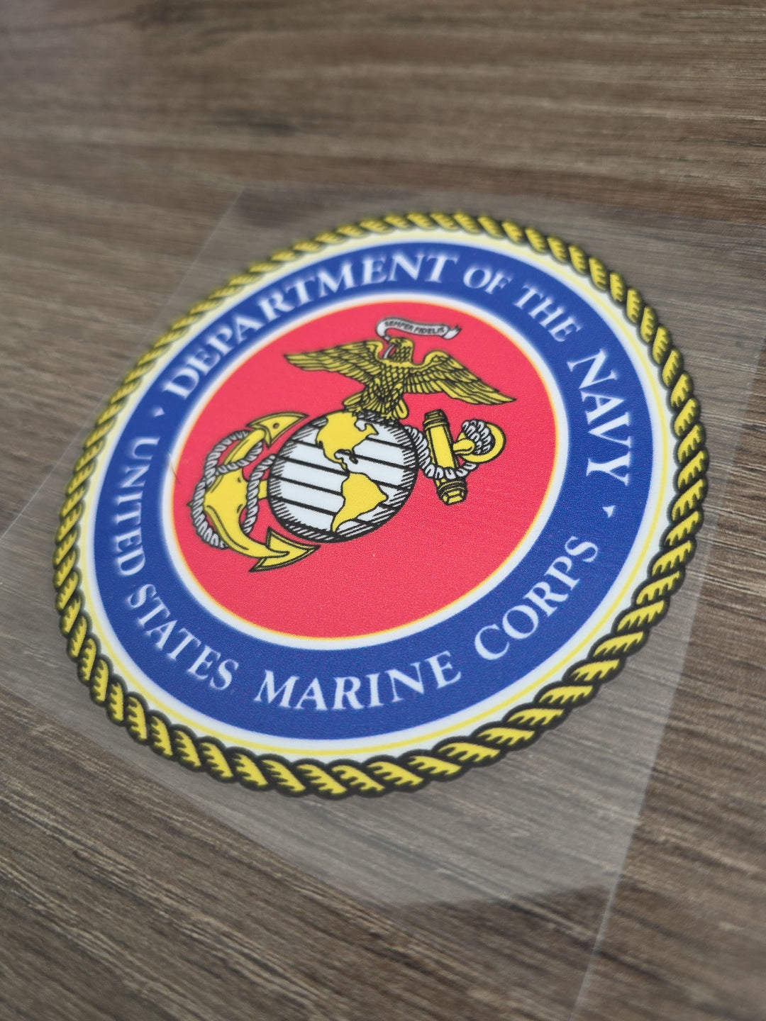 US Marine Corps Seal – 4x4 UV DTF Decal