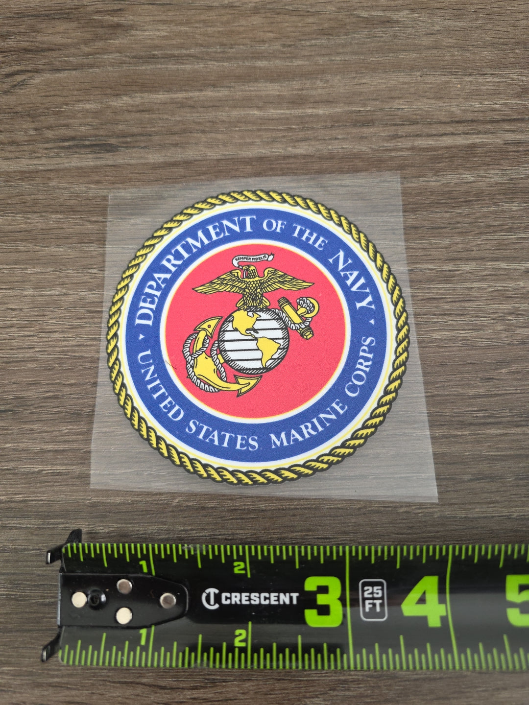 US Marine Corps Seal – 4x4 UV DTF Decal