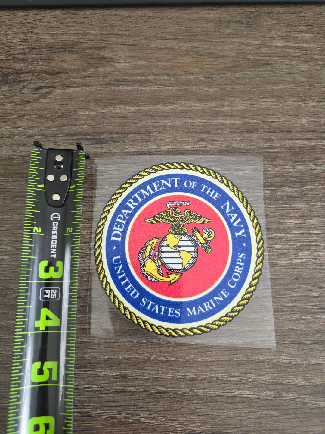 US Marine Corps Seal – 4x4 UV DTF Decal