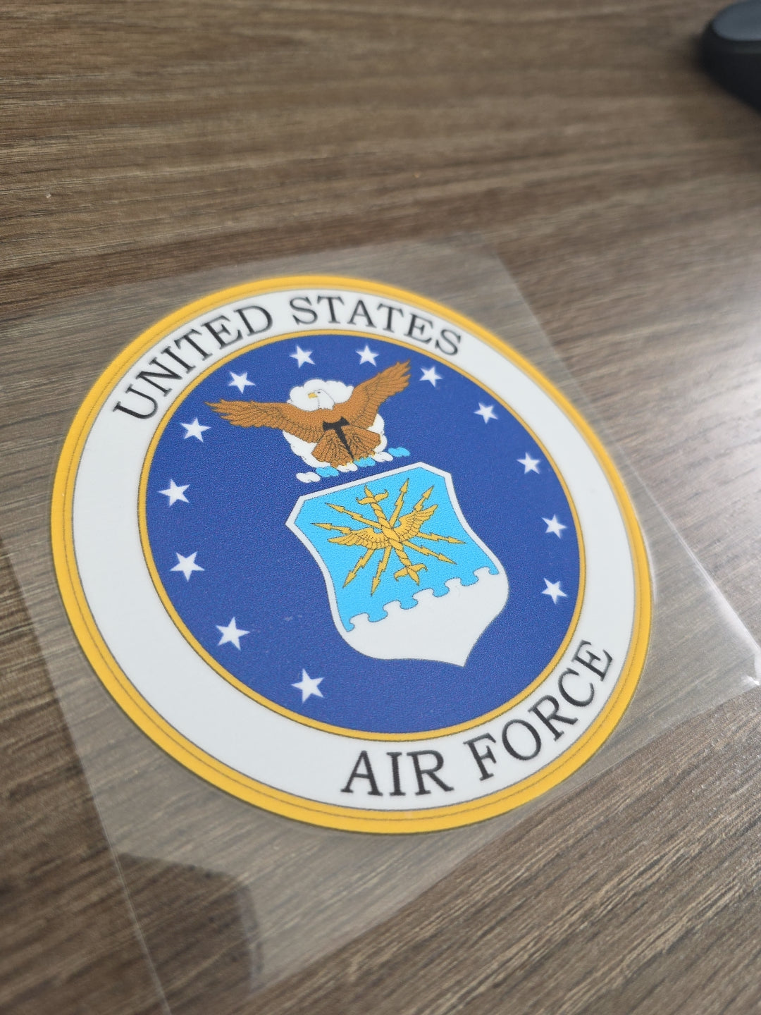 US Air Force Seal – 4x4 UV DTF Decal