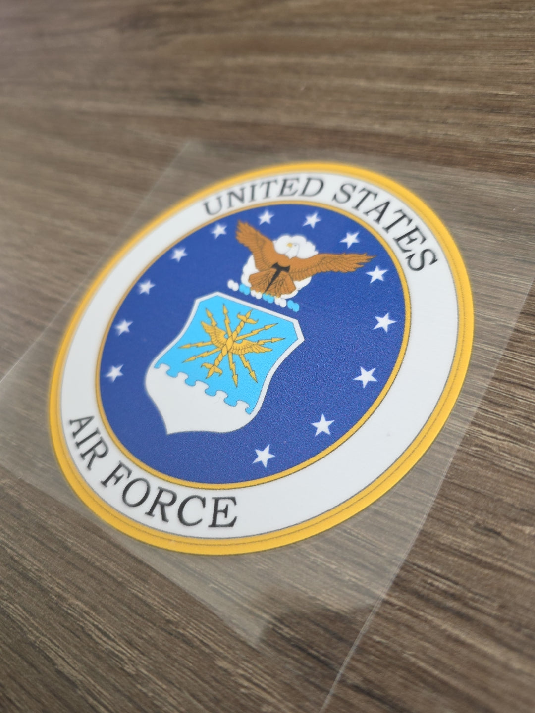 US Air Force Seal – 4x4 UV DTF Decal