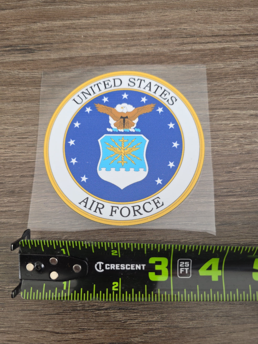 US Air Force Seal – 4x4 UV DTF Decal