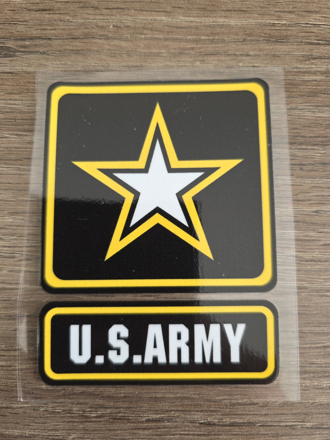 US Army Logo – 4x3 UV DTF Decal
