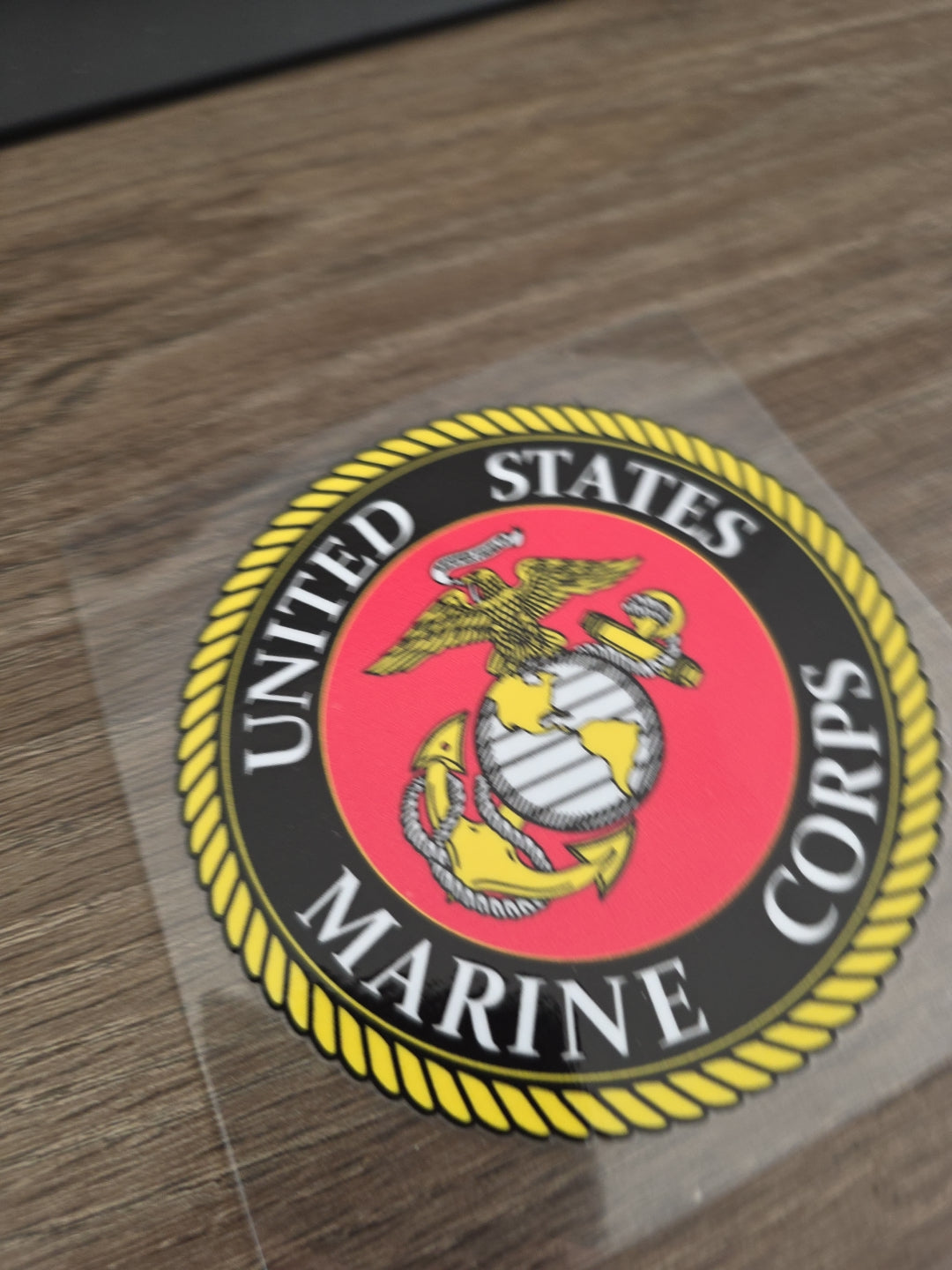 US Marine Corps Logo – 4x4 UV DTF Decal