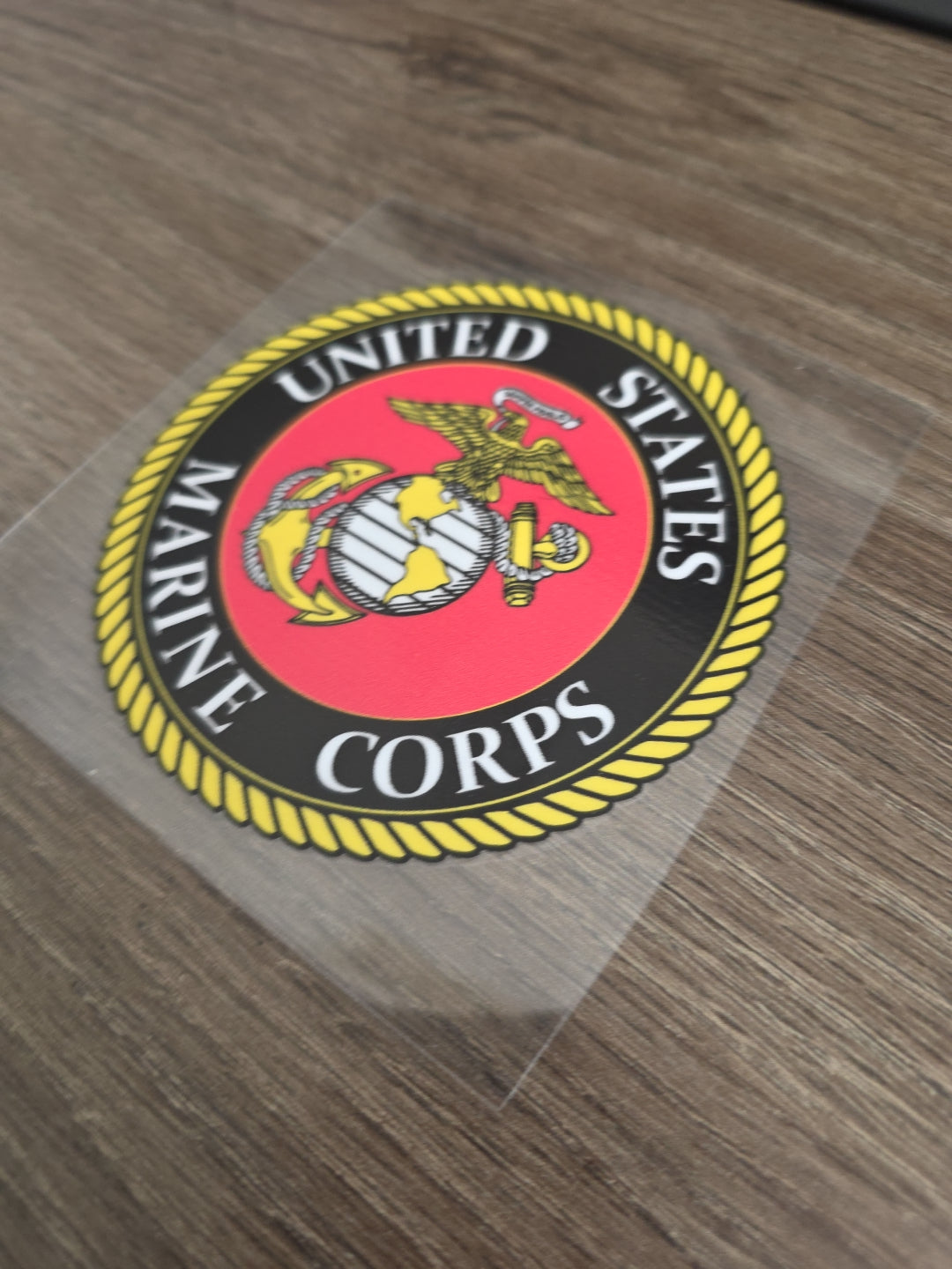 US Marine Corps Logo – 4x4 UV DTF Decal