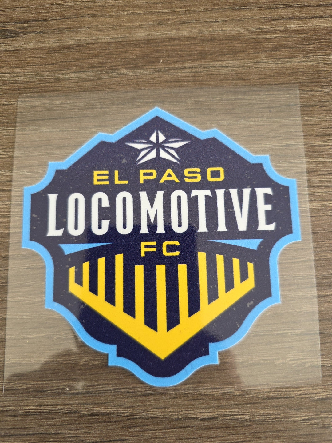 El Paso Locomotive FC Decal – Team Crest Logo | UV DTF Transfer