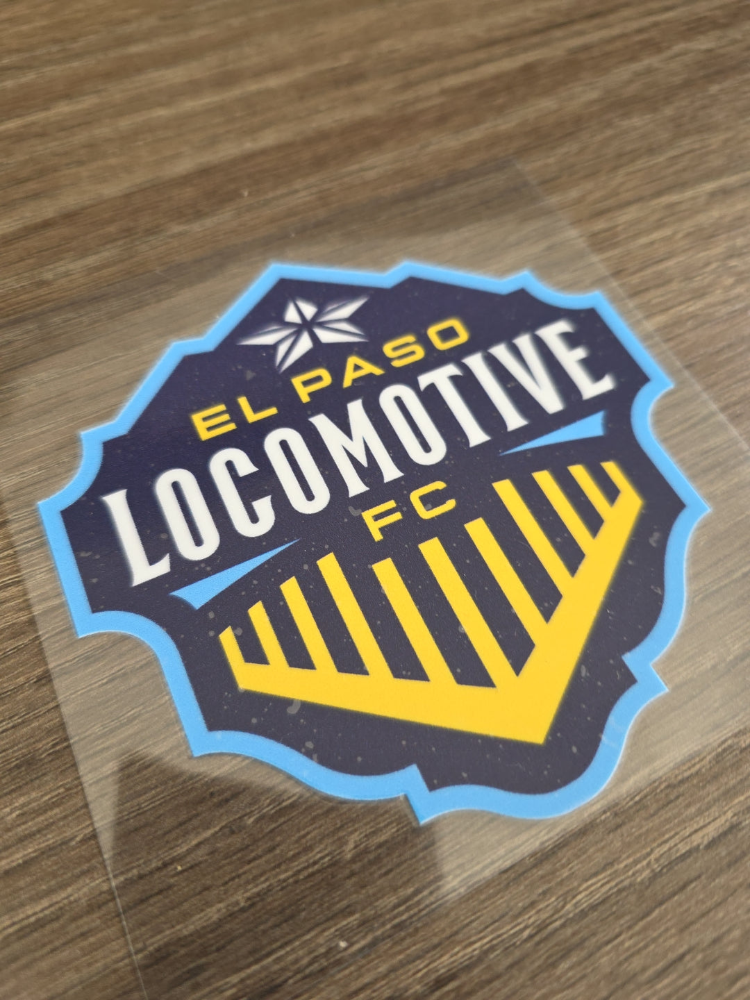 El Paso Locomotive FC Decal – Team Crest Logo | UV DTF Transfer