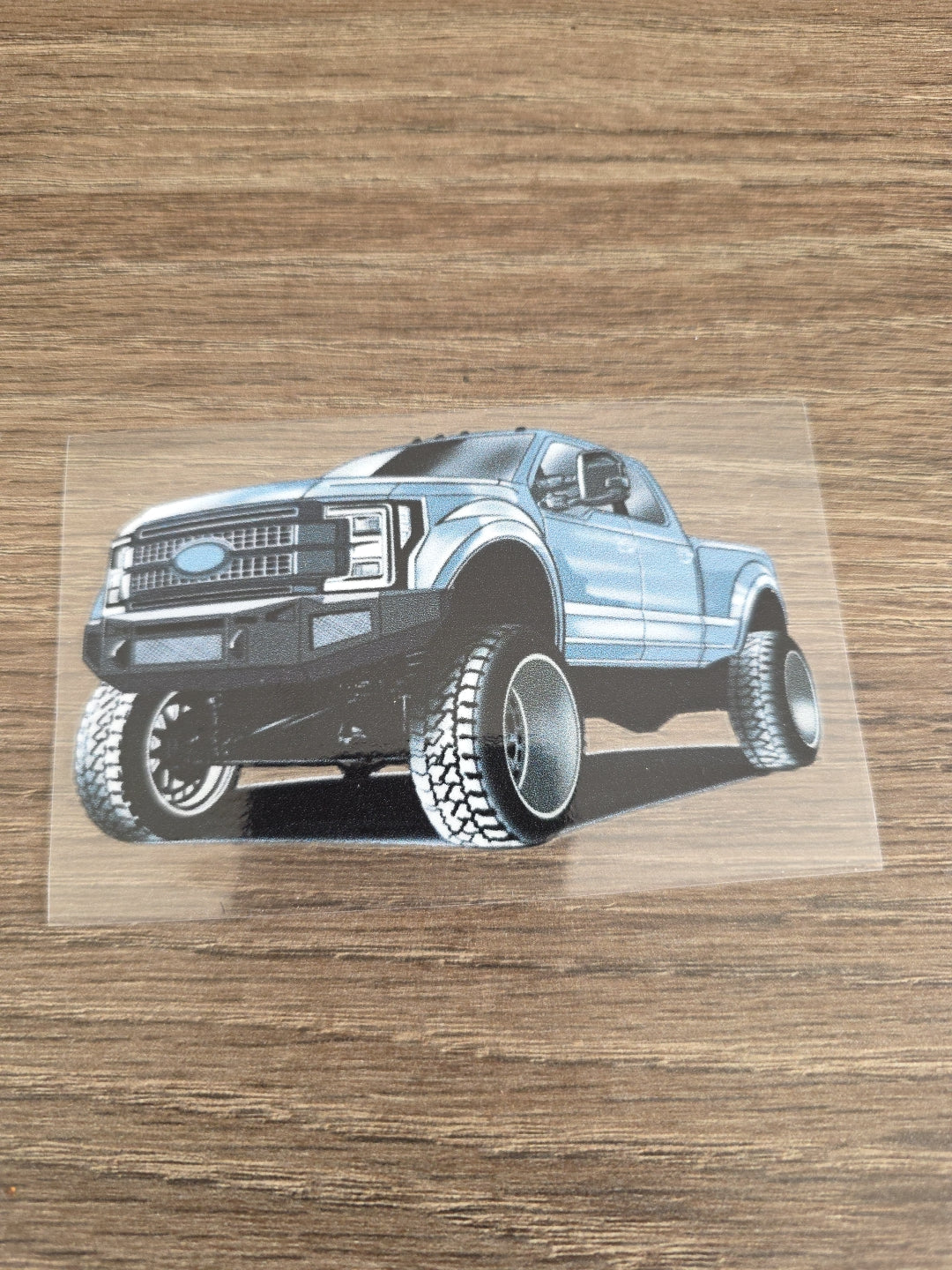 Heavy Duty Truck UV DTF DECAL STICKER Raised Waterproof High Quality 4in