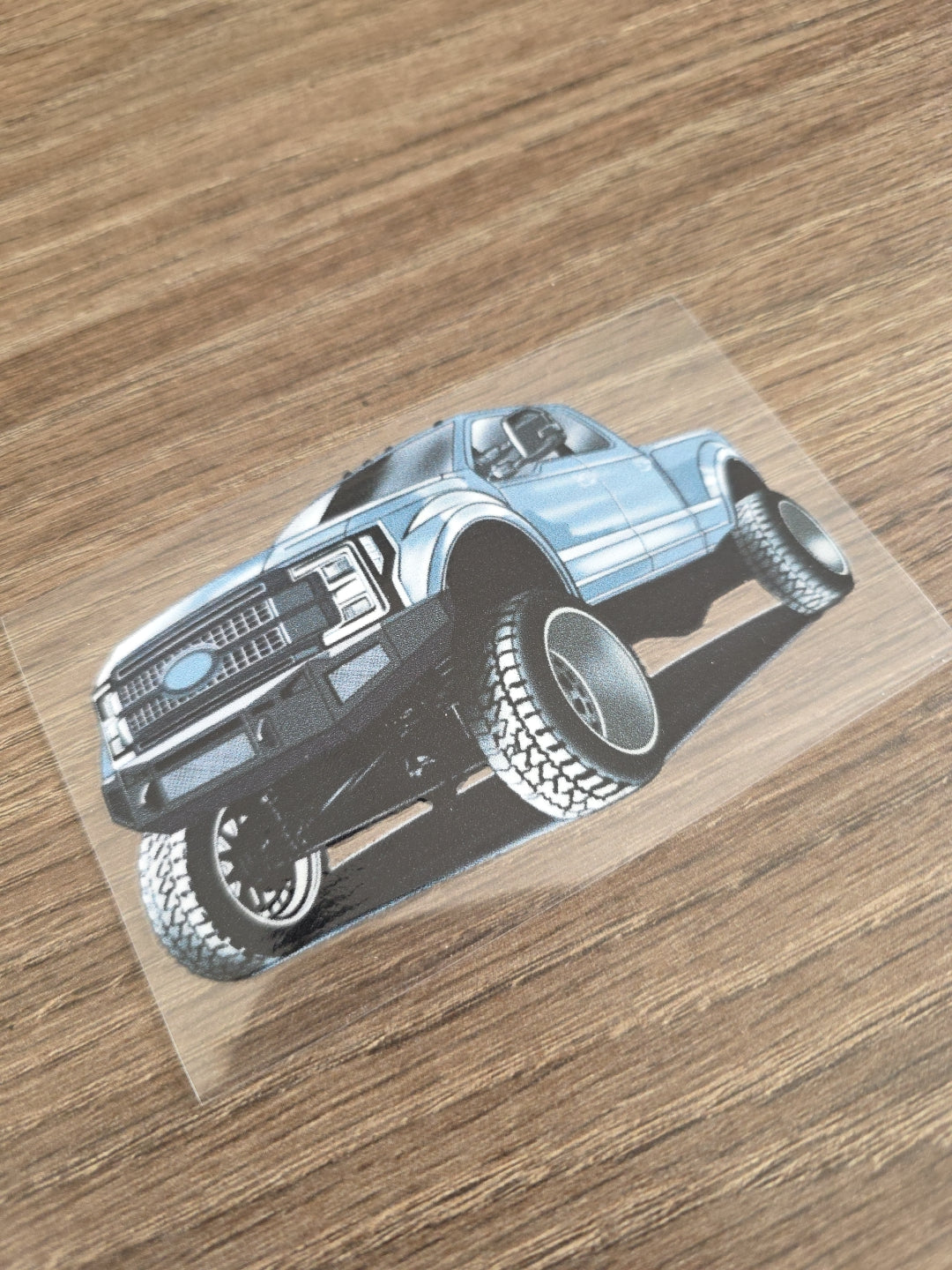 Heavy Duty Truck UV DTF DECAL STICKER Raised Waterproof High Quality 4in