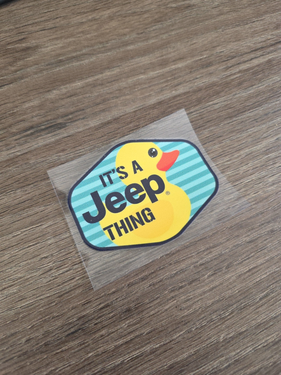 It’s a Jeep Thing – UV DTF Decal for Vehicle Windows, Laptops & Gear