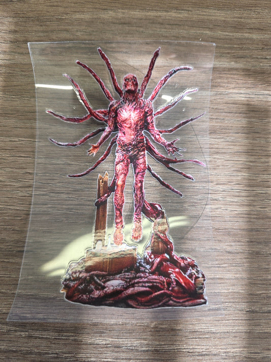 Stranger Things Vecna UV DTF Transfer – Upside Down Villain Design for Hard Surfaces