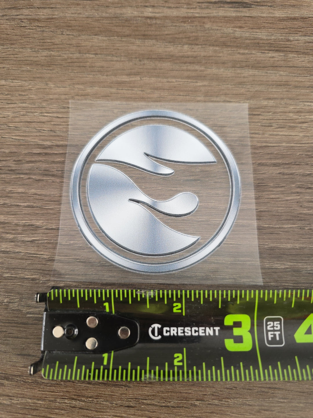 Regular Treasure Hunt TH Silver Logo 3in