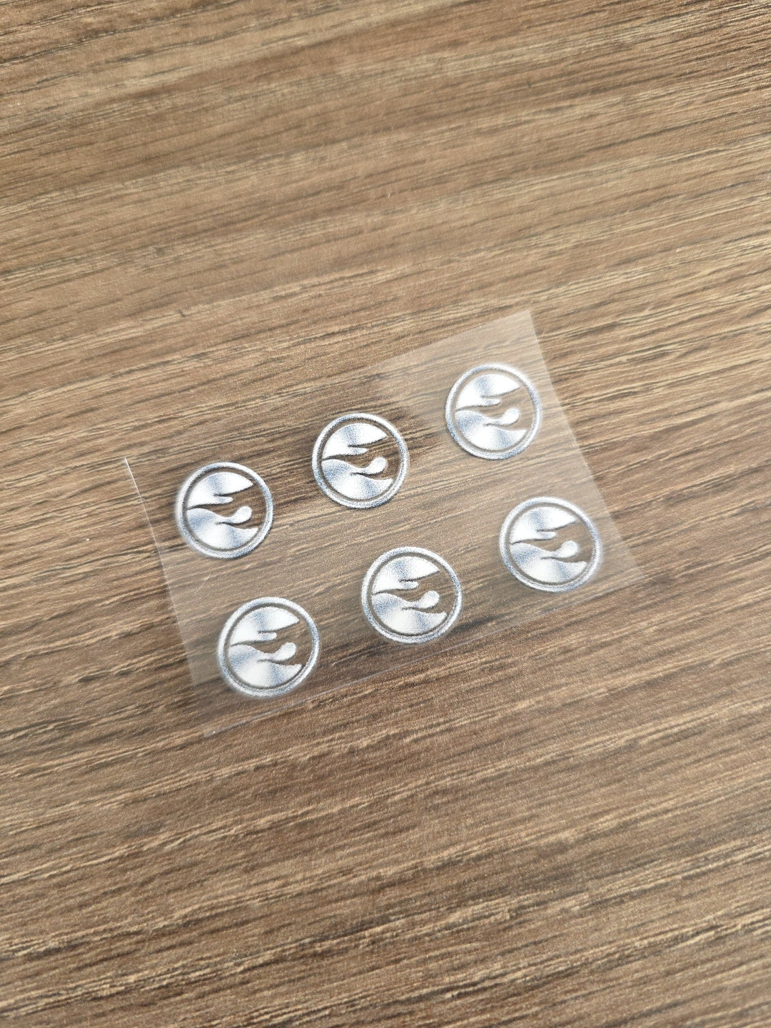 Mini 6pk Regular Treasure Hunt TH Silver Logo .5in