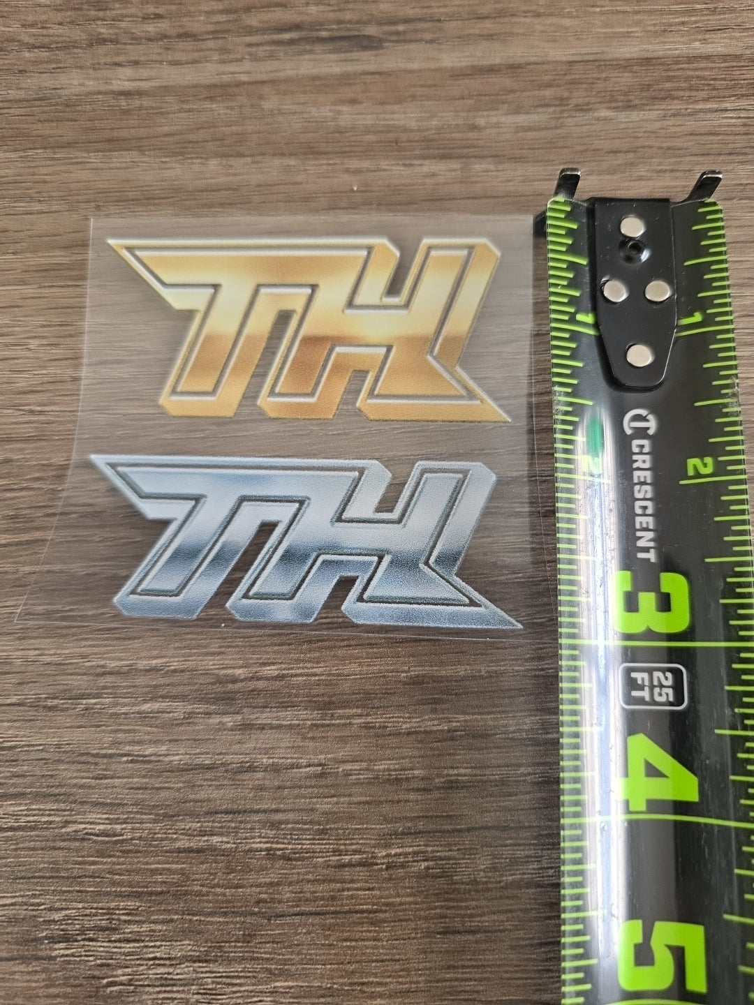 2pk Hot Wheels TH Logos 2.75in Wide