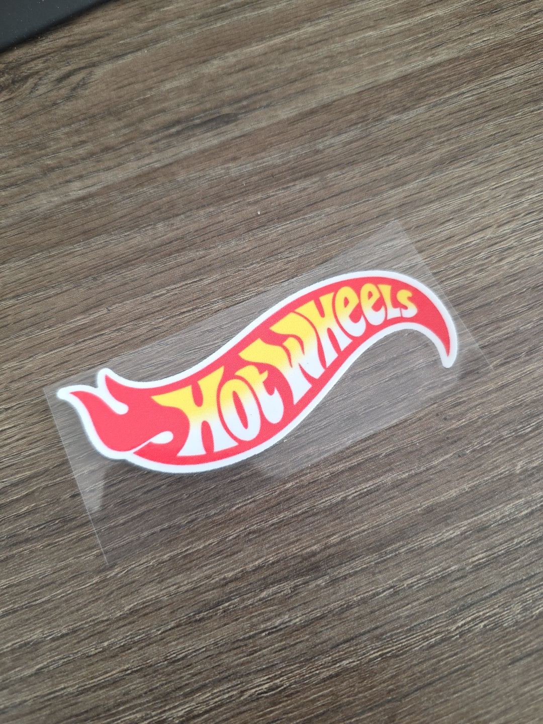 Hot Wheels Standard Print Logo 4in x 1in