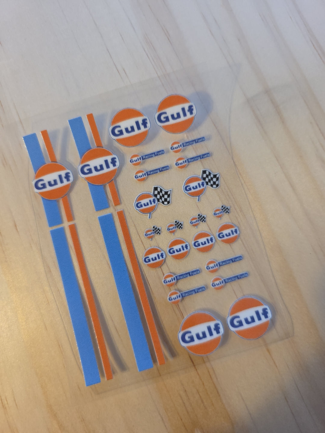 Gulf Livery for 1:64 Scale Diecast Cars