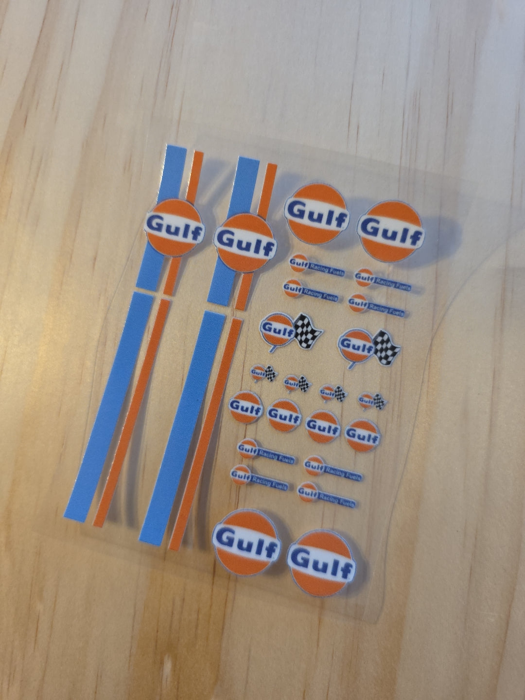 Gulf Livery for 1:64 Scale Diecast Cars