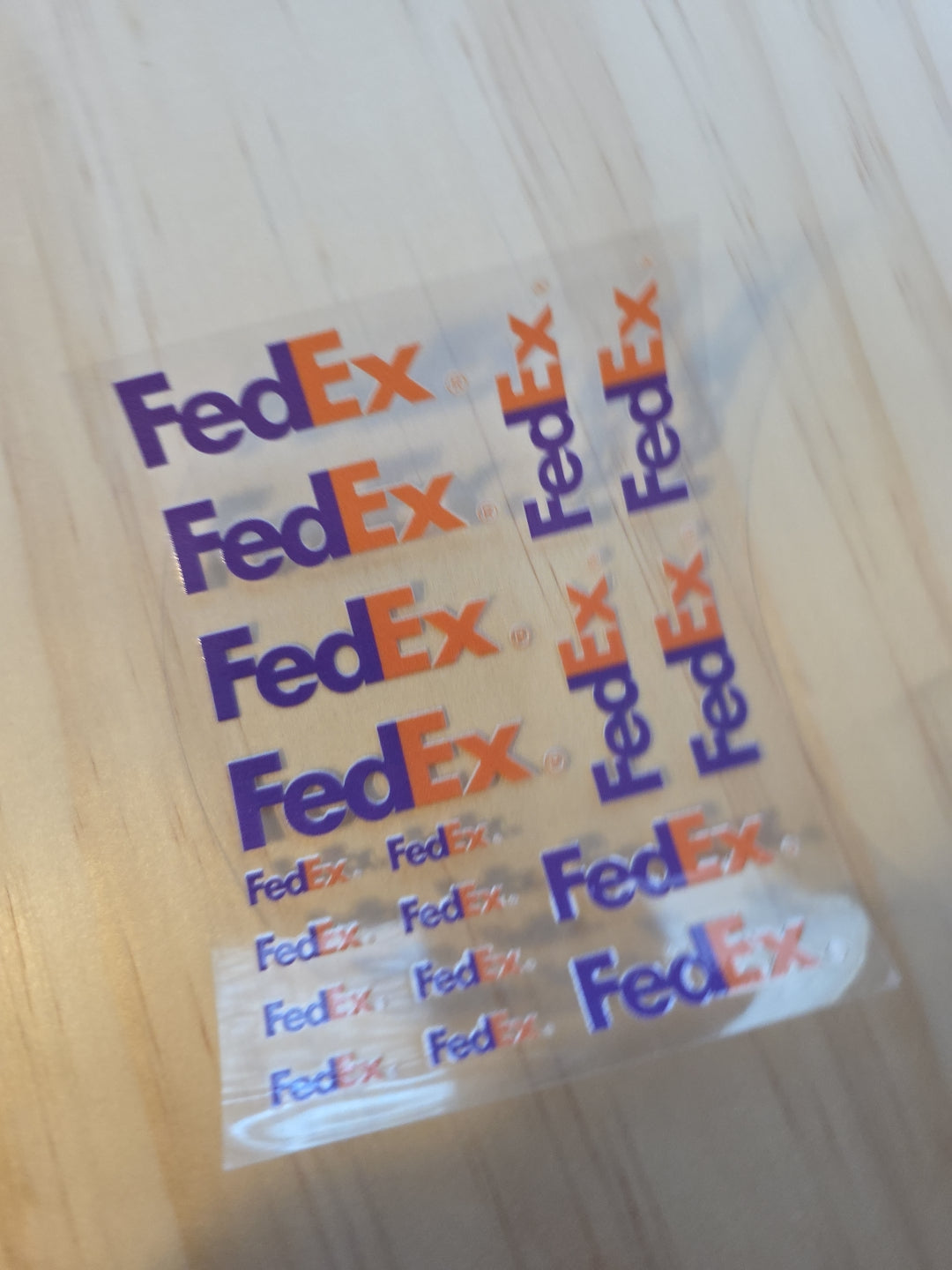 Fed Ex Livery for 1:64 Scale Diecast Cars