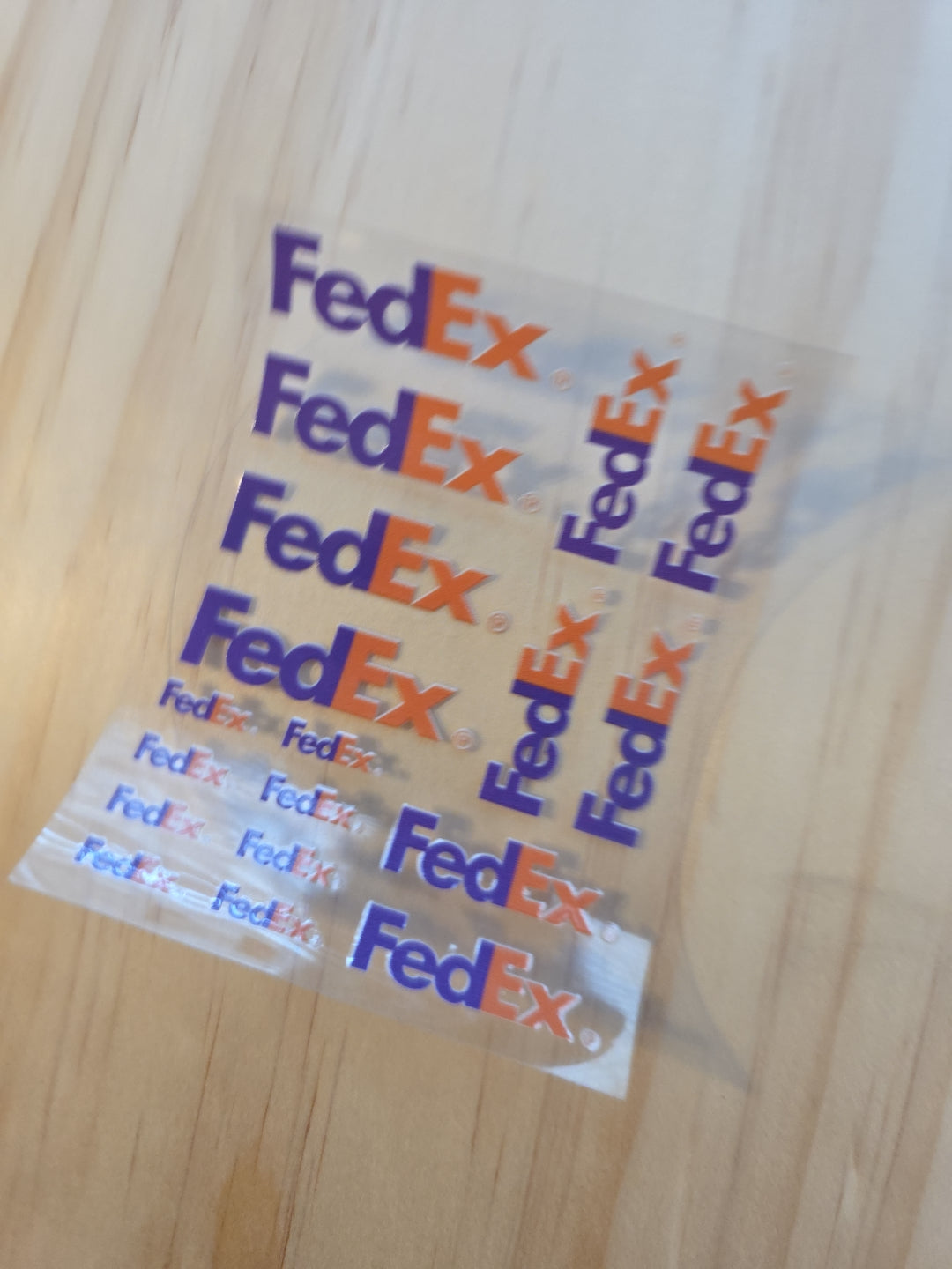 Fed Ex Livery for 1:64 Scale Diecast Cars