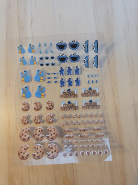 Cookie Monster Livery for 1:64 Scale Diecast Cars