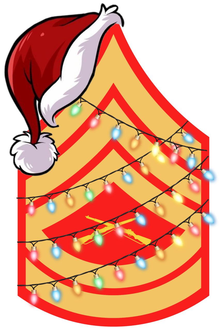 Military Rank Christmas Ornament